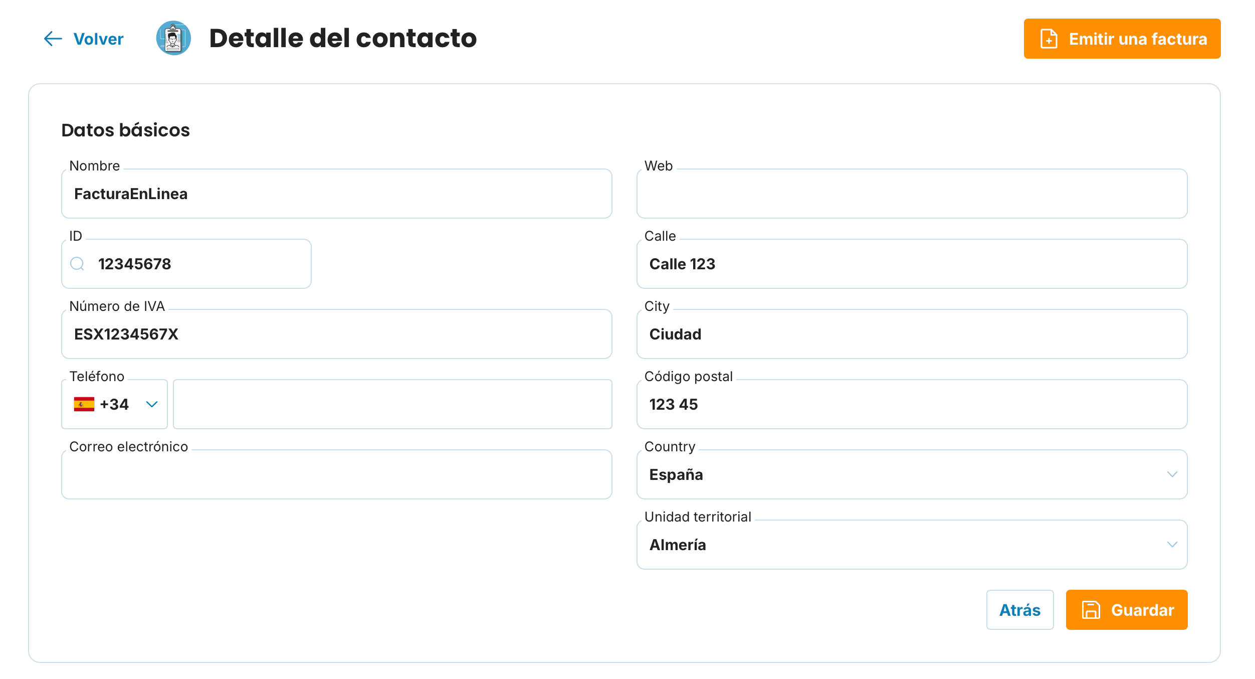  Detalle del contacto preview