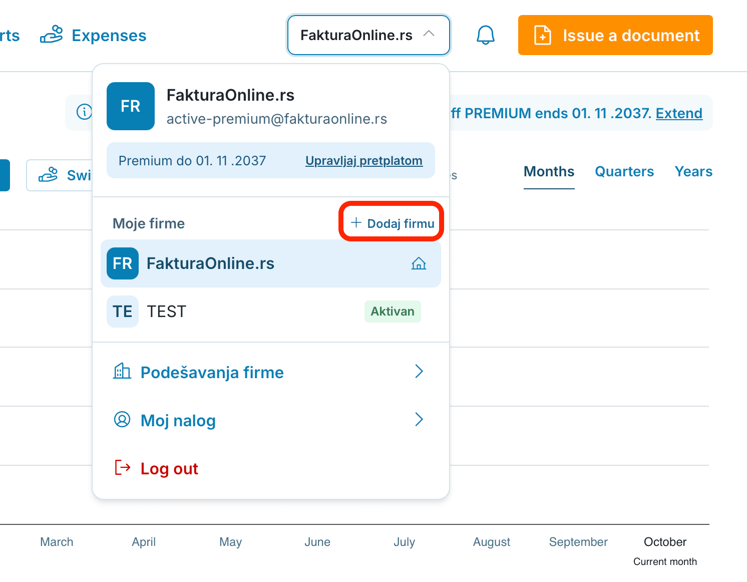 Dodaj firmu preview