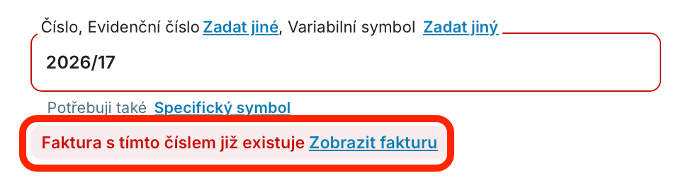 Duplicita čísla preview