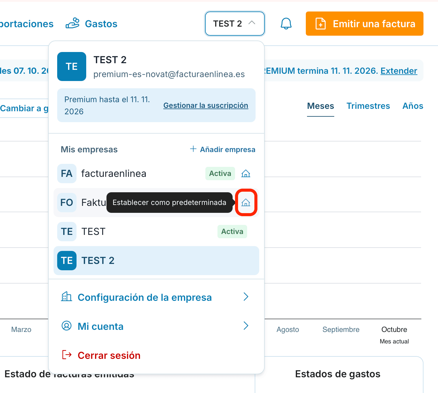 Establecer como predeterminada preview