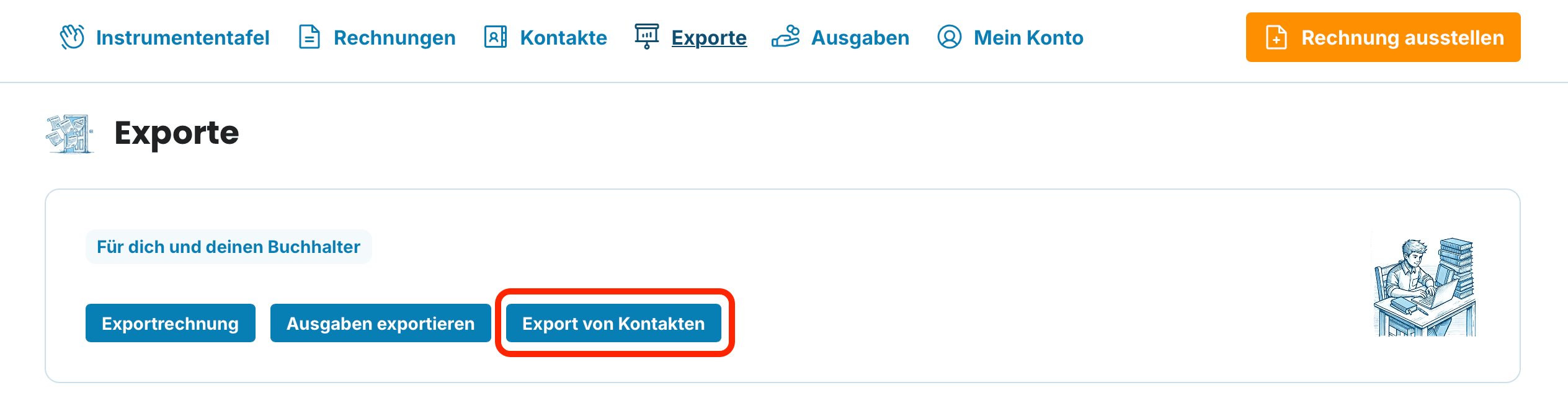 Kontakte exportieren preview