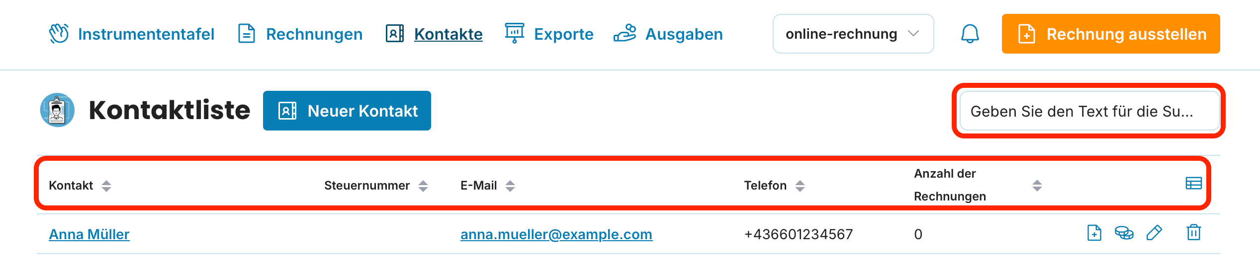 Kundenverwaltung preview