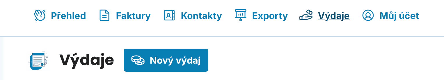Přiznání k DPH - export - 1