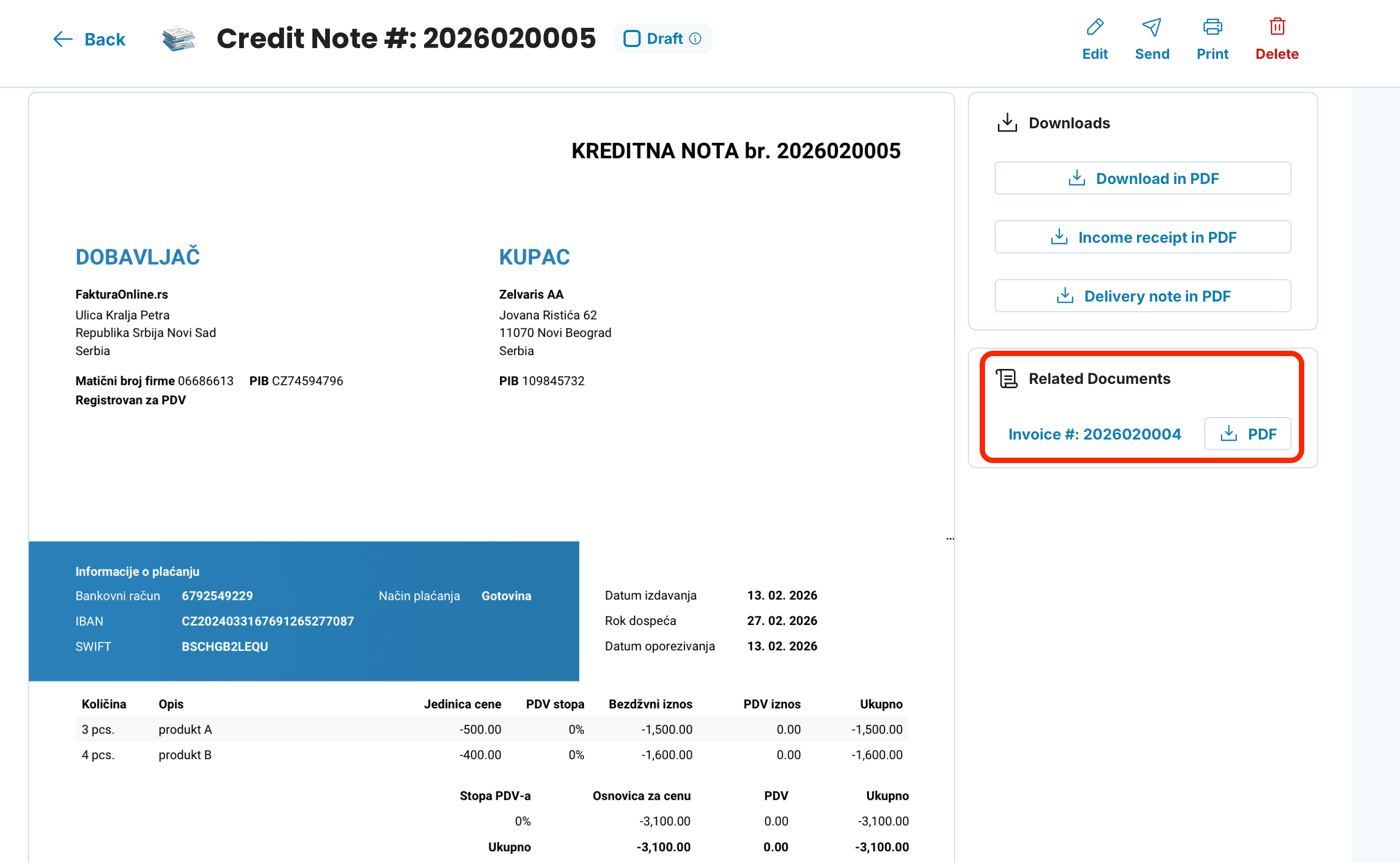 Related documents preview