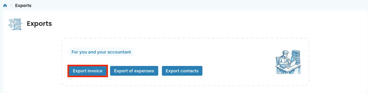 Exporting Your Invoices
