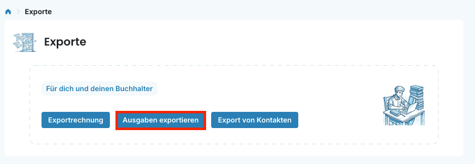 Ausgaben-Export