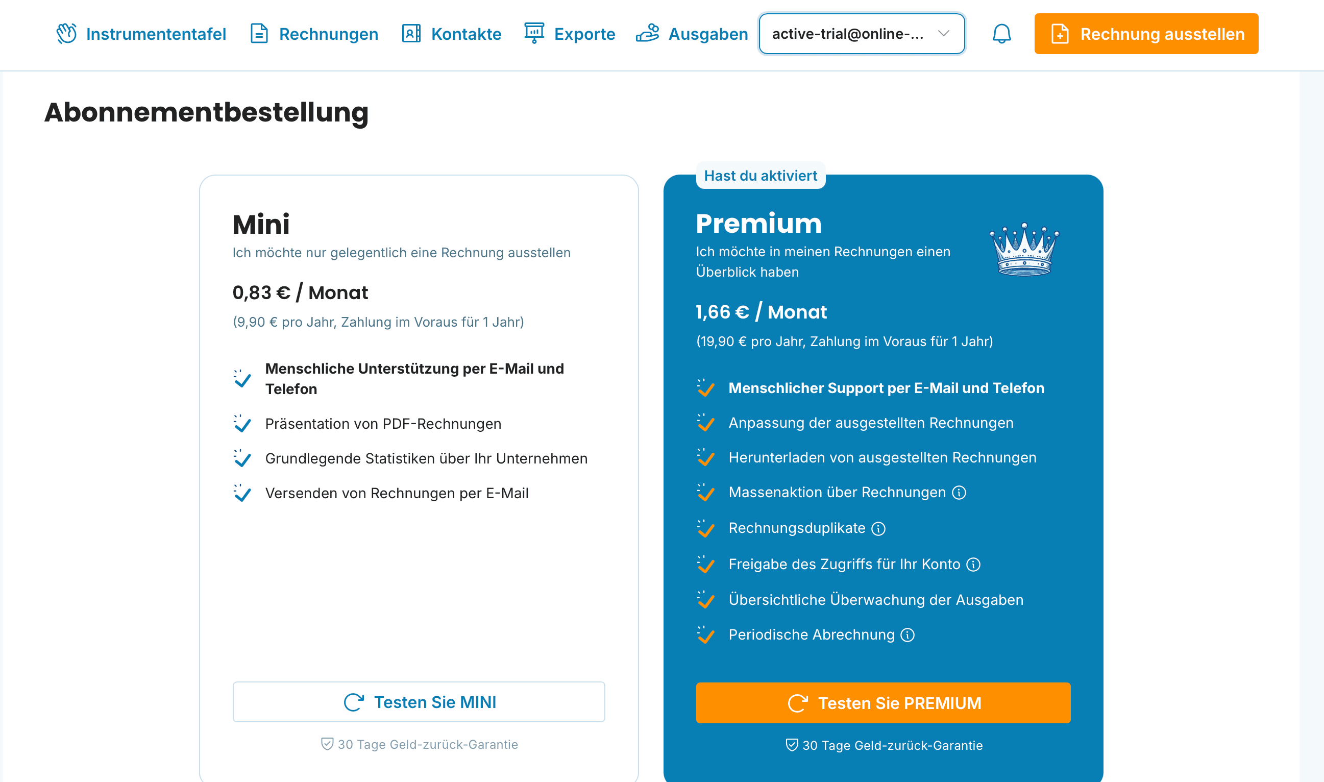 Testen Sie... preview