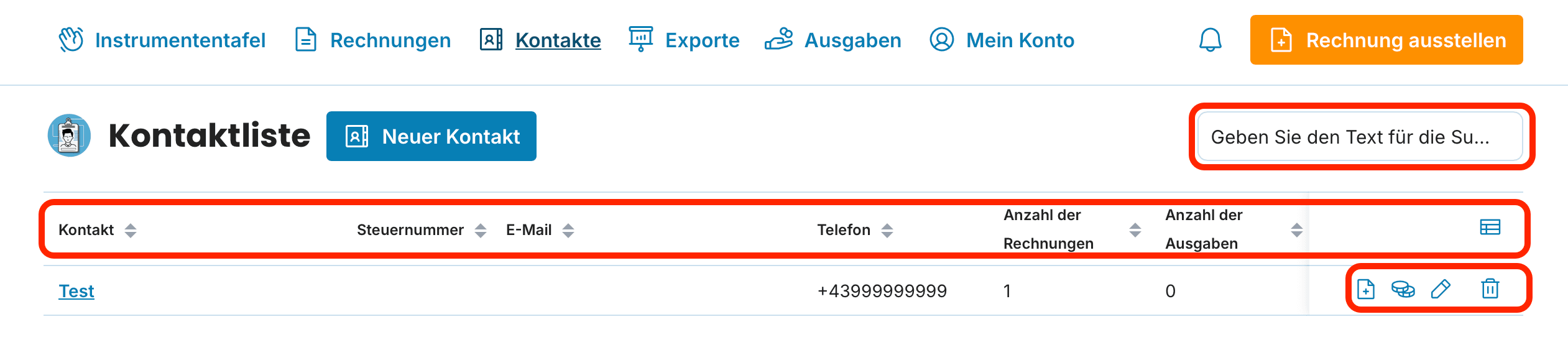 Übersichtliche Kontaktverwaltung preview