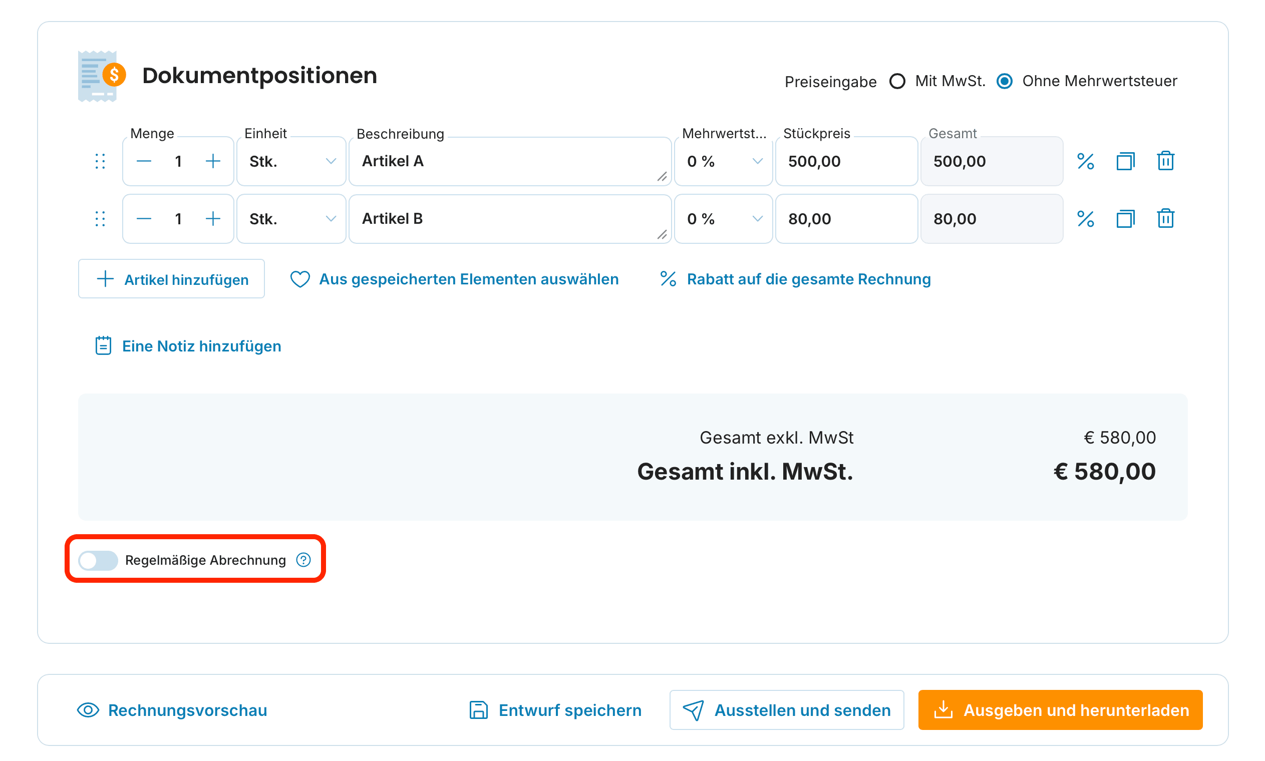 Wiederkehrende Rechnungen effizient verwalten preview