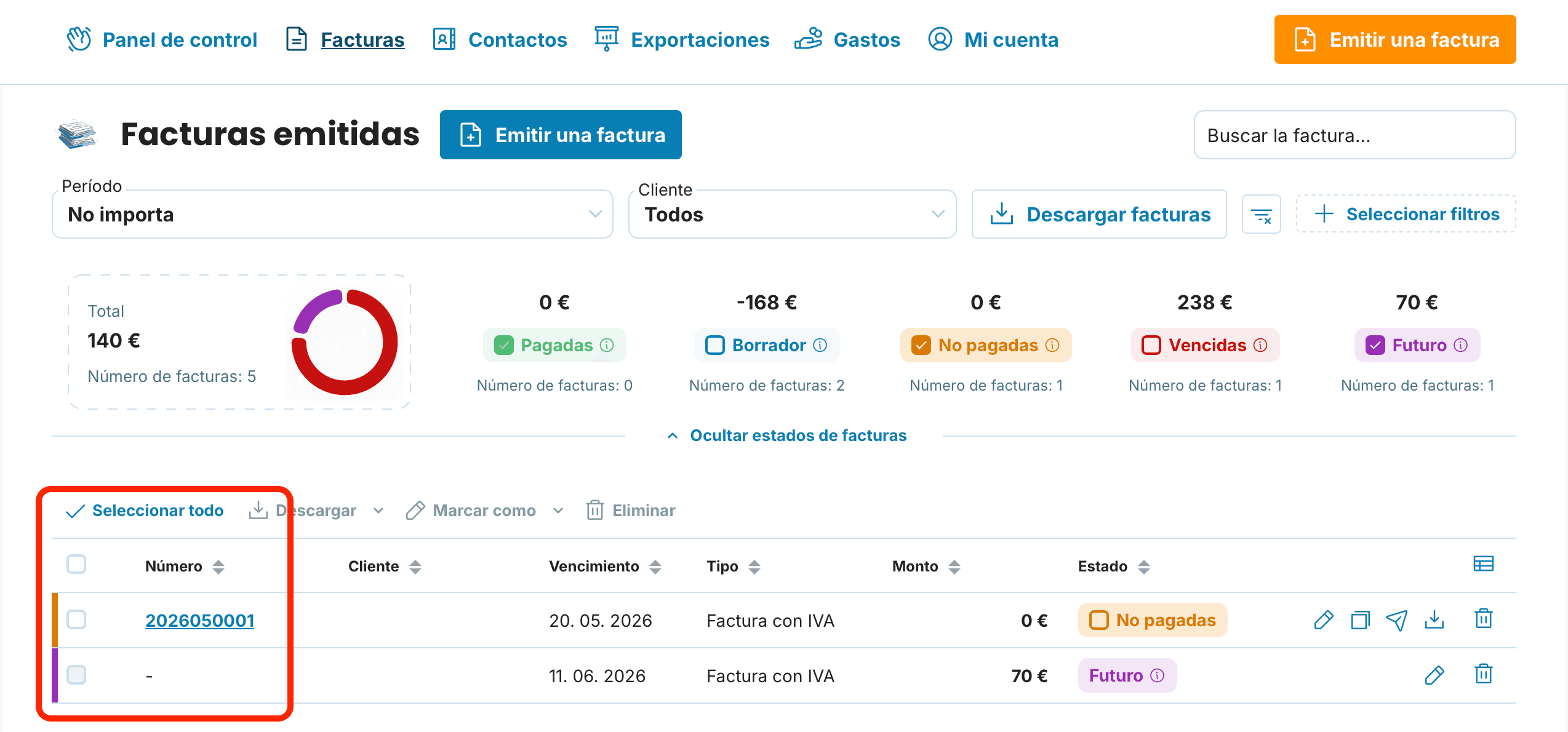 descarga masiva preview