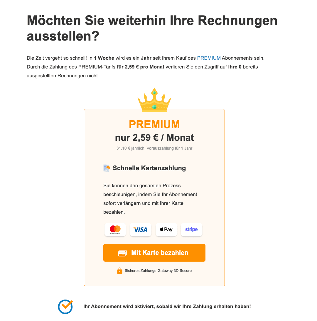 E-Mail Vorschau
