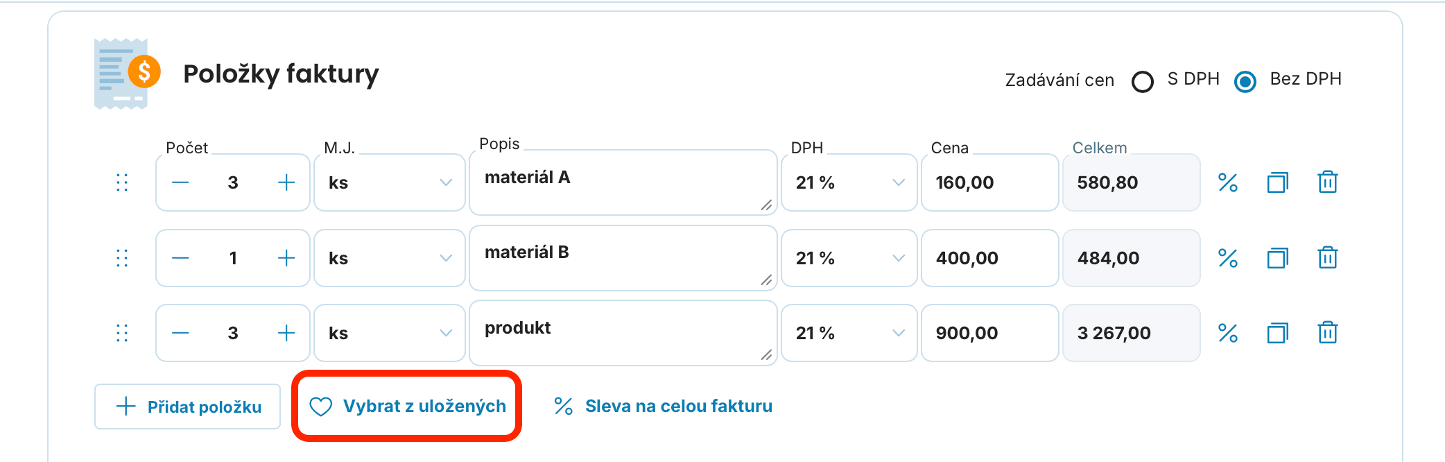 vybrat z uložených preview